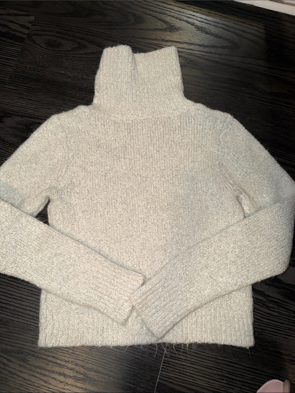 Brandy Melville Cream Turtleneck Sweater